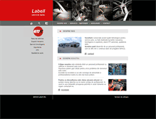 Tablet Screenshot of labell.ro
